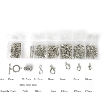 100pcs/lot (10~20mm) Mixed Alloy Lobster Clasp Bail Beads Toogle Clasp Jewelry Findings For Jewelry Making Necklace Bracelet DIY
100pcs/lot (10~20mm) Mixed Alloy Lobster Clasp Bail Beads Toogle Clasp Jewelry Findings For Jewelry Making Necklace Bracelet DIY