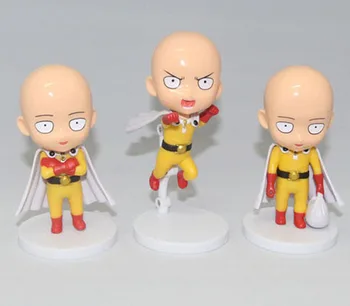New 3pcs/set Anime Cute ONE PUNCH MAN Saitama Sensei PVC Figures Collectible Toys Model Decoration
New 3pcs/set Anime Cute ONE PUNCH MAN Saitama Sensei PVC Figures Collectible Toys Model Decoration