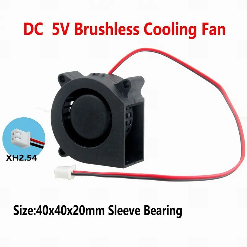 Gdstime 20 pcs DC 40x20mm 5V dual ball blower 2Pin 4cm 40mm x 20mm Small Cooling Blower Fan Turbo Cooler 4020
Gdstime 20 pcs DC 40x20mm 5V dual ball blower 2Pin 4cm 40mm x 20mm Small Cooling Blower Fan Turbo Cooler 4020
