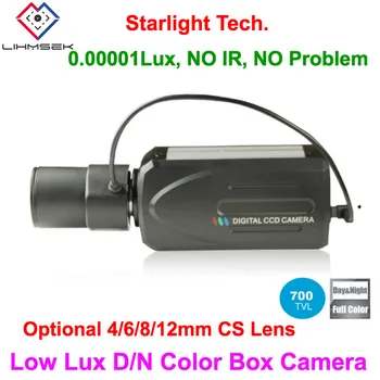 Lihmsek Free Ship 700TVL Sony 960H Effio-E Ultra Low Lux Day Night Full Color CCTV Box Starlight Camera with 4/6/8/12mm CS Lens
Lihmsek Free Ship 700TVL Sony 960H Effio-E Ultra Low Lux Day Night Full Color CCTV Box Starlight Camera with 4/6/8/12mm CS Lens