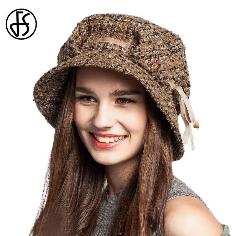 FS Women Dark Blue Khaki Plaid Wool Beret Hat For Women Bucket Cap Winter Ladies Casual Mixed Grid Boina Para Homens Baret Caps
FS Women Dark Blue Khaki Plaid Wool Beret Hat For Women Bucket Cap Winter Ladies Casual Mixed Grid Boina Para Homens Baret Caps