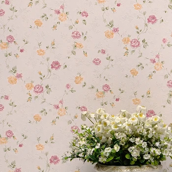 Korean romantic little floral bedroom wallpaper pastoral warm living room sofa background wall paper wedding room girl pink
Korean romantic little floral bedroom wallpaper pastoral warm living room sofa background wall paper wedding room girl pink