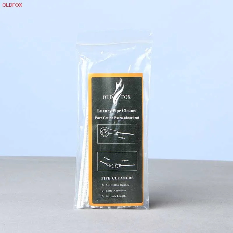 OLDFOX 50 Pcs Pipe Cleaners for Smoking Pipe Regular Length Pipe Cleaning Tools Cotton Cleaners for Air Passage or Flue fb0015
OLDFOX 50 Pcs Pipe Cleaners for Smoking Pipe Regular Length Pipe Cleaning Tools Cotton Cleaners for Air Passage or Flue fb0015