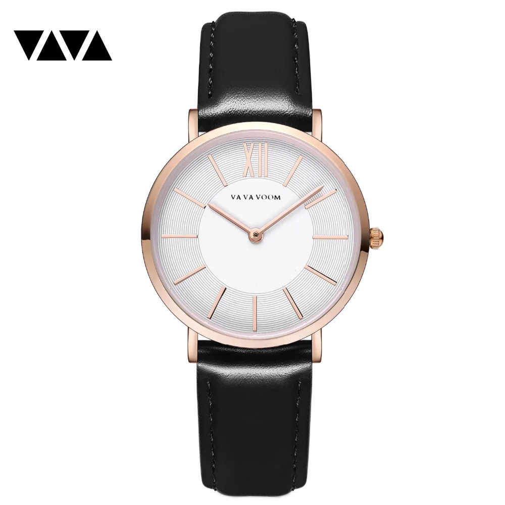 New women watches simple stylish leather strap fashion casual business wristwatches waterproof quartz movement Relogio Masculino
New women watches simple stylish leather strap fashion casual business wristwatches waterproof quartz movement Relogio Masculino