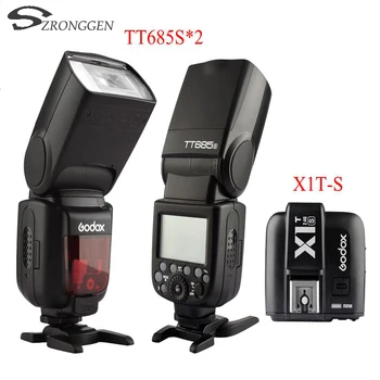 flash Godox 2pcs TT685S 2.4G HSS TTL GN60 Camera Flash+ X1T-S TTL Wireless Trigger for Sony
flash Godox 2pcs TT685S 2.4G HSS TTL GN60 Camera Flash+ X1T-S TTL Wireless Trigger for Sony