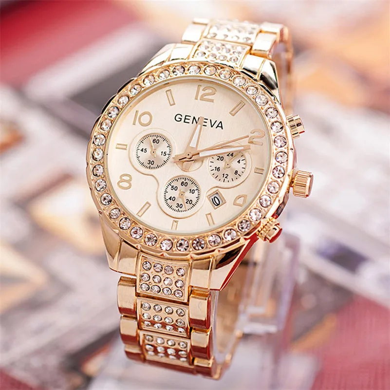 Hot Fashion Women Watches Luxury Ladies Casual Crystal Quartz Wrist Watch Women Rhinestone Stainless Steel Belt Watch Gift /C
Hot Fashion Women Watches Luxury Ladies Casual Crystal Quartz Wrist Watch Women Rhinestone Stainless Steel Belt Watch Gift /C