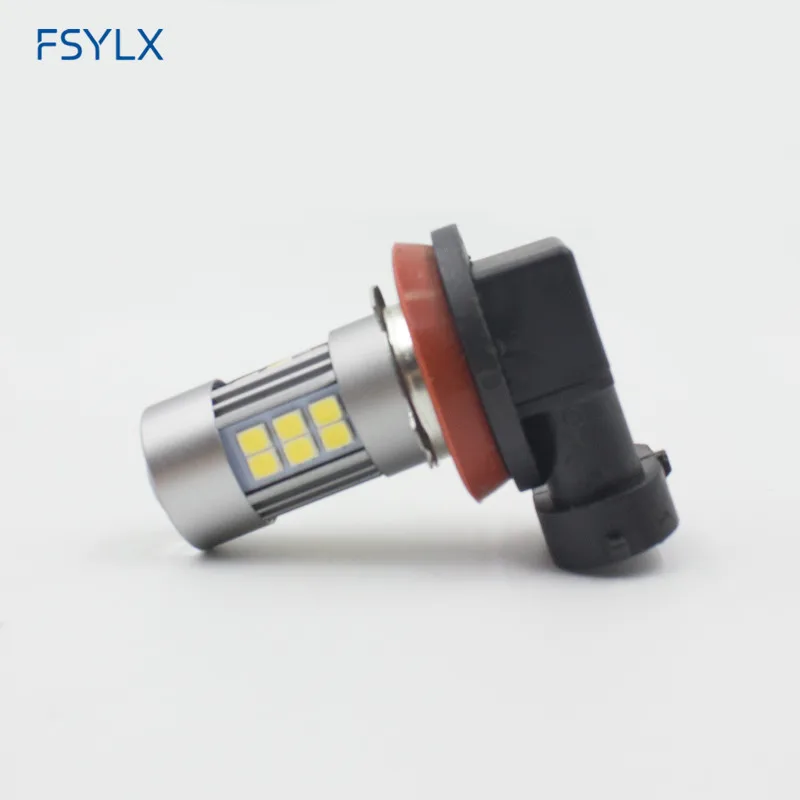 Светодиодный противотуманный светильник FSYLX H11 H9 H8 9005 9006 H7 1156 1157 s 12 в 24 6000 К дневные