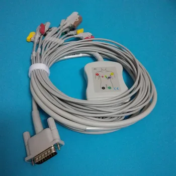 Compatible with H P M1770A M1771A M1772A Pagewriter 100 200 200i EKG cable 10 lead ecg cable clip on terminal
Compatible with H P M1770A M1771A M1772A Pagewriter 100 200 200i EKG cable 10 lead ecg cable clip on terminal