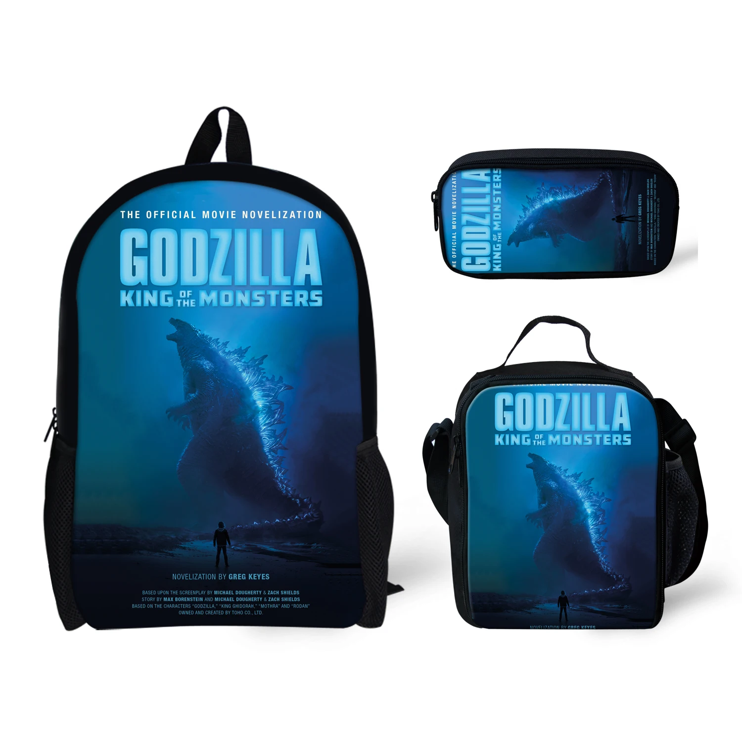 THIKIN Godzilla Monster Print Polyester Student School Bags Kids Boys Girls School Backpacks Custom Schoolbags for Teenage Boys
THIKIN Godzilla Monster Print Polyester Student School Bags Kids Boys Girls School Backpacks Custom Schoolbags for Teenage Boys