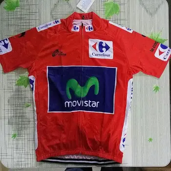 la vuelta Quintana red breathable spain cycling jerseys Short sleeve summer quick dry clothing MTB Ropa Ciclismo Bicycle maillot
la vuelta Quintana red breathable spain cycling jerseys Short sleeve summer quick dry clothing MTB Ropa Ciclismo Bicycle maillot