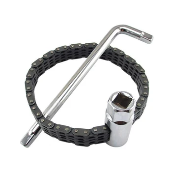 Allen Key Chain Type Oil Filter Wrench with 1/2 inch 17mm Deep Socket for Most Cars And Light Trucks Separate Very Fast
Allen Key Chain Type Oil Filter Wrench with 1/2 inch 17mm Deep Socket for Most Cars And Light Trucks Separate Very Fast