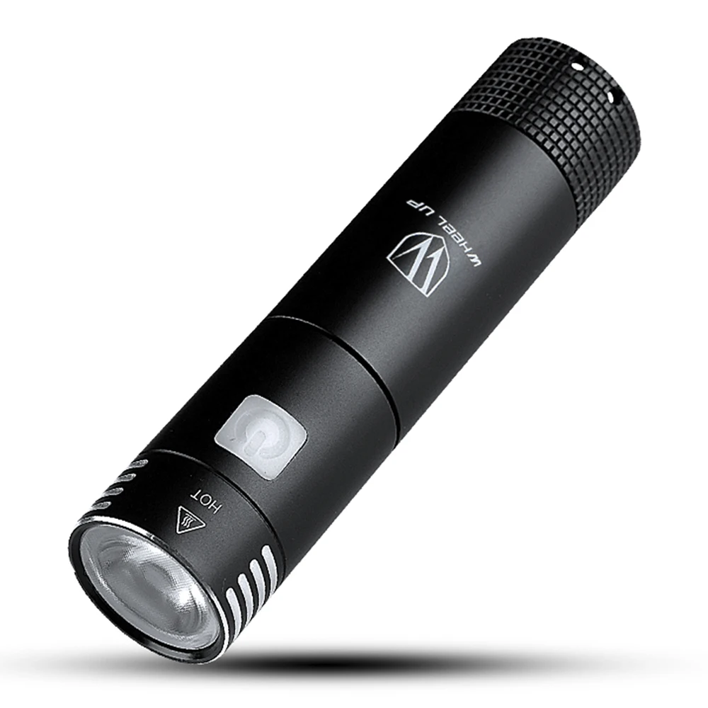 WHEEL UP 2600mAh Lower Battery USB Rechargeable Alert Bike Light 5 Modes Front Cycling Led Lights IPX3 Waterproof Floodlight
WHEEL UP 2600mAh Lower Battery USB Rechargeable Alert Bike Light 5 Modes Front Cycling Led Lights IPX3 Waterproof Floodlight