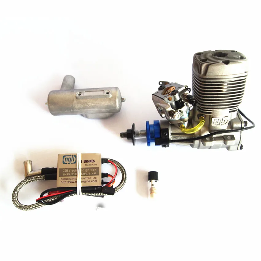 NGH two-stroke 25cc gasoline single-cylinder RC engine GT25 for fixed-wing rotor drone remote control aircraft
NGH two-stroke 25cc gasoline single-cylinder RC engine GT25 for fixed-wing rotor drone remote control aircraft