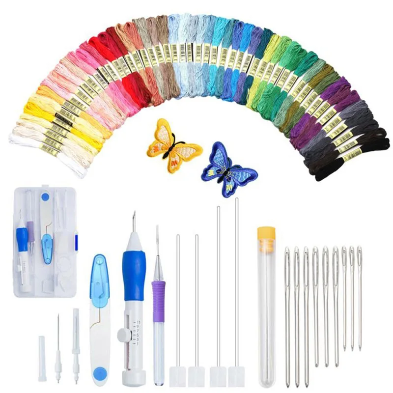 Home Decoration Embroidery Needle Tambour Needle Cross-stitch Embroidery Pen Fancy Crafts Weaving Tool Butterfly DIY Sewing
Home Decoration Embroidery Needle Tambour Needle Cross-stitch Embroidery Pen Fancy Crafts Weaving Tool Butterfly DIY Sewing