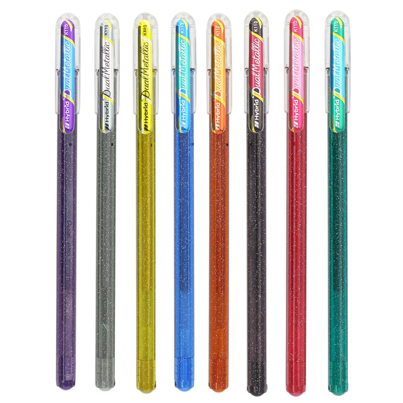 1 Piece Japan Pentel flash 2 colors in one pen Gel Pen high light greeting card color pen K110
1 Piece Japan Pentel flash 2 colors in one pen Gel Pen high light greeting card color pen K110
