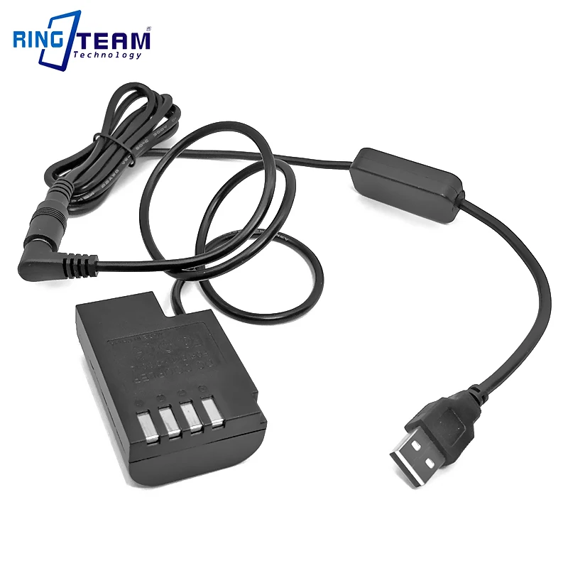 USB 8V Cable with Decoded DMW BLF19E DCC12 DC Coupler for Panasonic Camera Lumix DMC-GH3 DMC-GH4 DMC-GH5 DMC GH3 GH4 GH5 G9
USB 8V Cable with Decoded DMW BLF19E DCC12 DC Coupler for Panasonic Camera Lumix DMC-GH3 DMC-GH4 DMC-GH5 DMC GH3 GH4 GH5 G9