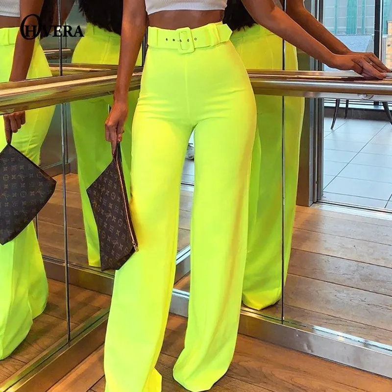 Ohvera 2019 Summer Wide Leg Pants Women High Waist Casual Sexy Fluorescence Neon Pants Ladies Trousers
Ohvera 2019 Summer Wide Leg Pants Women High Waist Casual Sexy Fluorescence Neon Pants Ladies Trousers
