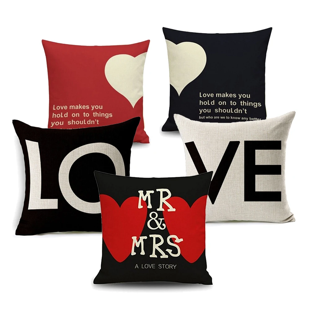 ALEYMAX Lover Couple Cotton Linen Cushion 45*45cm Patchwork Sofa/Seat Cushion Cover Bolster Cushion Decorative Throw Pillow
ALEYMAX Lover Couple Cotton Linen Cushion 45*45cm Patchwork Sofa/Seat Cushion Cover Bolster Cushion Decorative Throw Pillow