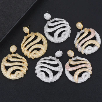 GODKI Famous public figure Love Luxury Dangle Earrings for Women Wedding Full Cubic Zircon Crystal CZ Bohemia Hot Earring 2019
GODKI Famous public figure Love Luxury Dangle Earrings for Women Wedding Full Cubic Zircon Crystal CZ Bohemia Hot Earring 2019