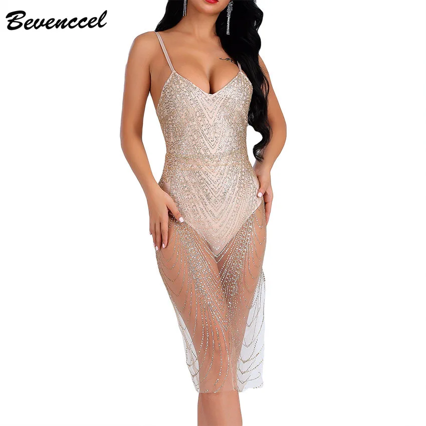 Bevenccel New Arrival Sequins Bodycon Bandage Dress 2019 Straps V Neck Sexy Women Summer Celebrity Evening Party Dress Vestidos
Bevenccel New Arrival Sequins Bodycon Bandage Dress 2019 Straps V Neck Sexy Women Summer Celebrity Evening Party Dress Vestidos