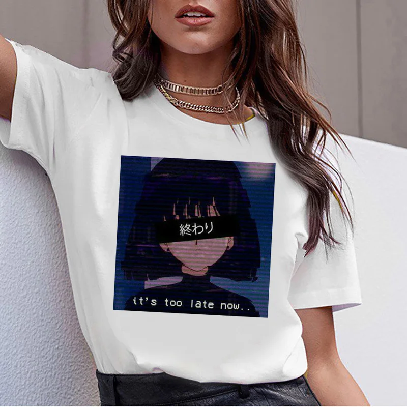 vaporwave aesthetic t shirt 2019 t-shirt women female femme top tee shirt tshirt hop korean Casual summer 90s Graphic harajuku
vaporwave aesthetic t shirt 2019 t-shirt women female femme top tee shirt tshirt hop korean Casual summer 90s Graphic harajuku