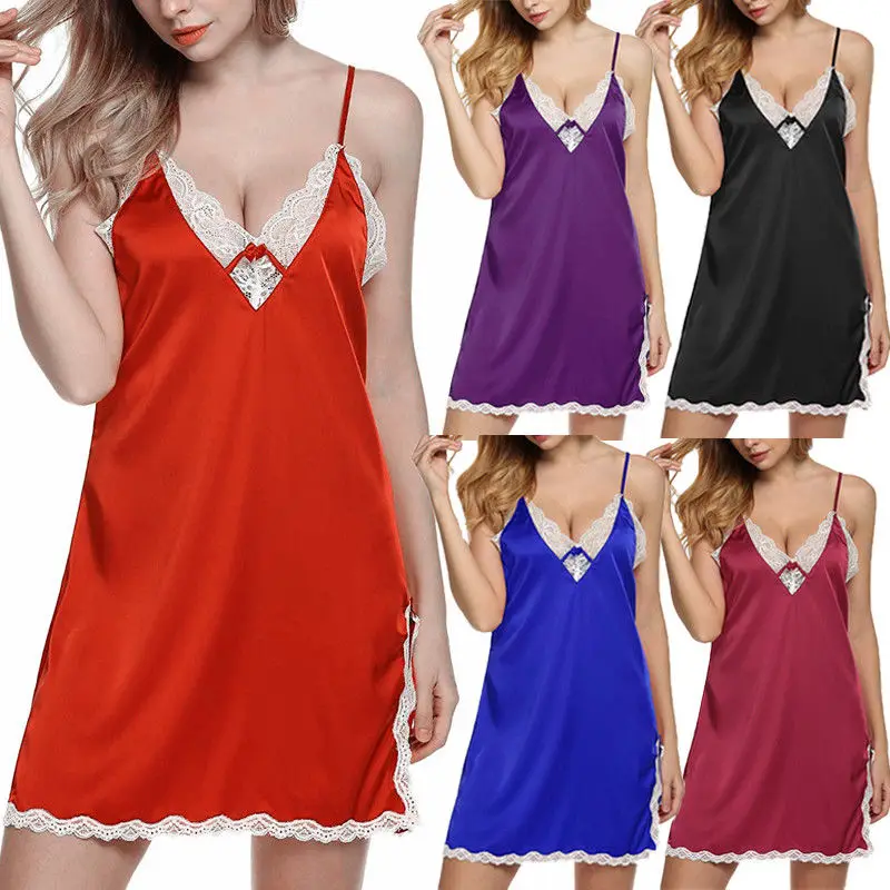 2018 New Sexy Women Lingerie Lace Push Up Sleepwear Babydoll Nightwear Satin Mini Dress Intimate Slips Plus Size S-XXXL
2018 New Sexy Women Lingerie Lace Push Up Sleepwear Babydoll Nightwear Satin Mini Dress Intimate Slips Plus Size S-XXXL