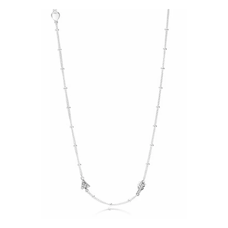 Valentine's Day Limited Edition Cupid Arrow Female Necklace 397795CZ 60cm Female Charm 925 Sterling Silver Necklace Gift
Valentine's Day Limited Edition Cupid Arrow Female Necklace 397795CZ 60cm Female Charm 925 Sterling Silver Necklace Gift