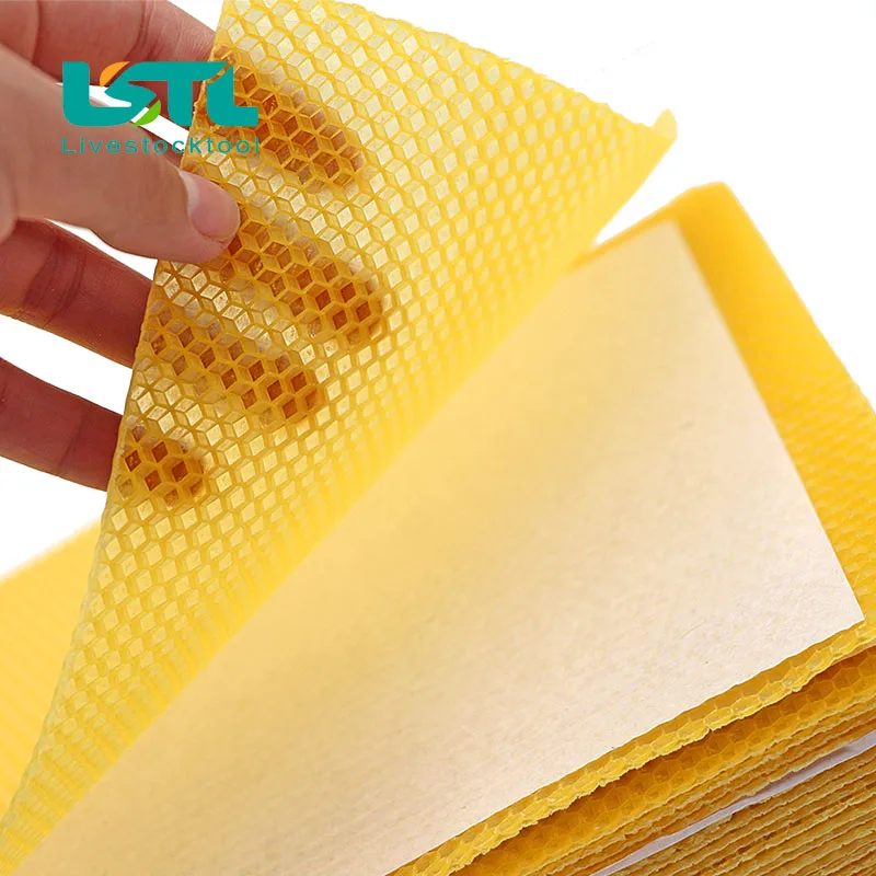 30 pcs/box Beeswax Sheet 100% Pure Nature Bee Nest Foundation Beeswax Bee Nest Sheet Nesting Box Beehive Beekeeping Equipment
30 pcs/box Beeswax Sheet 100% Pure Nature Bee Nest Foundation Beeswax Bee Nest Sheet Nesting Box Beehive Beekeeping Equipment
