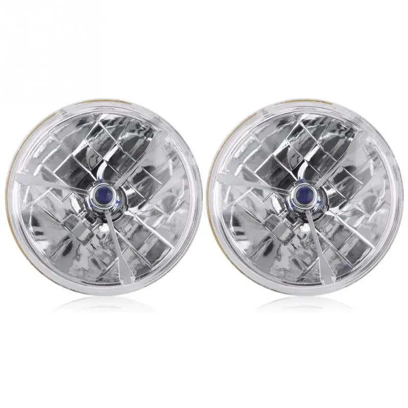 New 1pair H4 (9003) 7inch Blue Dot Tri-Bar H4 Headlight Clear Lens for Ford Chevy Nova 55 56 57 Auto Headlights
New 1pair H4 (9003) 7inch Blue Dot Tri-Bar H4 Headlight Clear Lens for Ford Chevy Nova 55 56 57 Auto Headlights