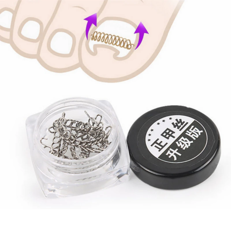 12pcs/box Ingrown Toe Nail Corrector Stainless Steel Wire Nails Straightener Fixer Pedicure Foot Care Toenail Correction Tool
12pcs/box Ingrown Toe Nail Corrector Stainless Steel Wire Nails Straightener Fixer Pedicure Foot Care Toenail Correction Tool