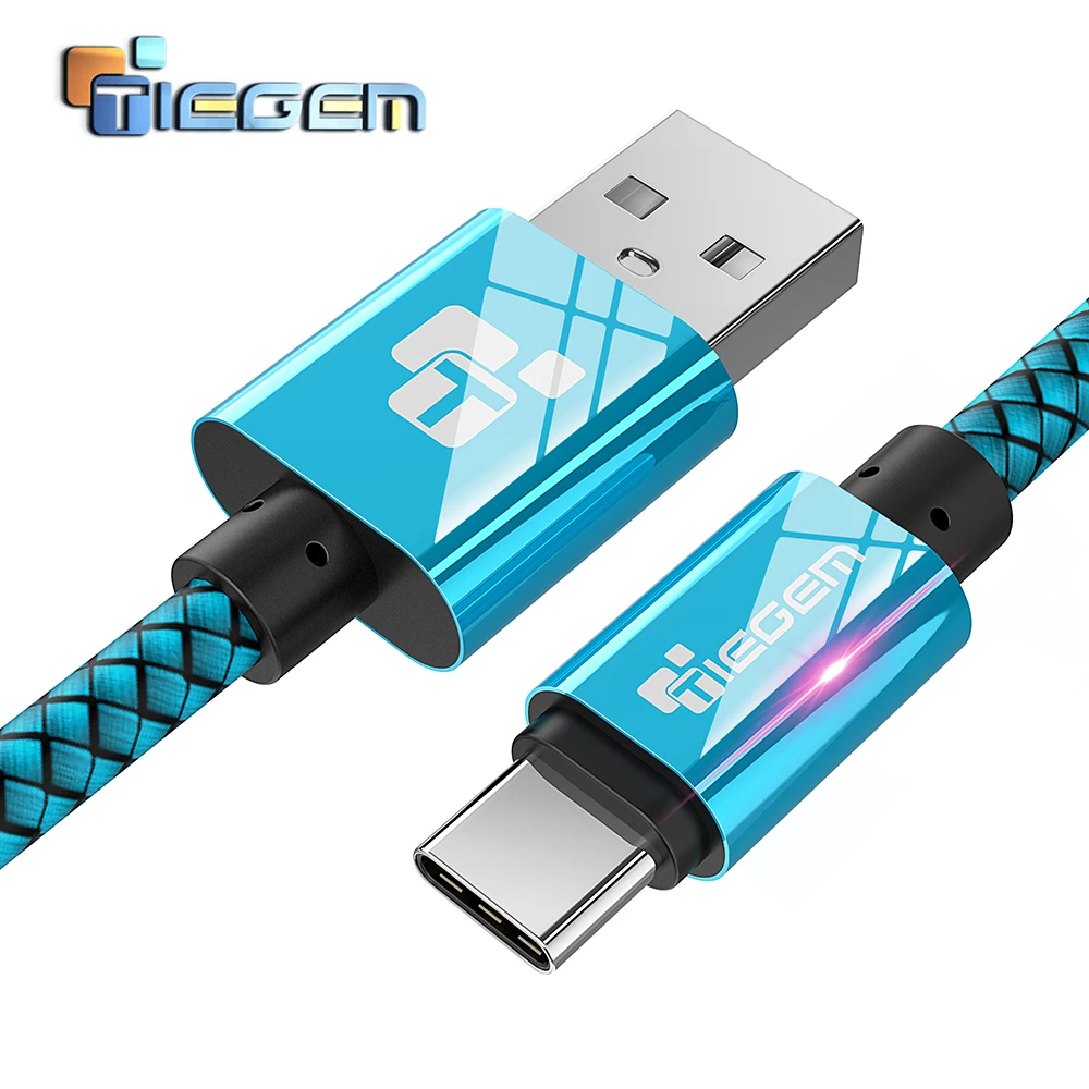 TIEGEM USB Type C Cable for One Plus 6 5t Quick Charge QC3.0 USB C Fast Charging USB Charger Cable for Samsung Galaxy S9 S8 Plus
TIEGEM USB Type C Cable for One Plus 6 5t Quick Charge QC3.0 USB C Fast Charging USB Charger Cable for Samsung Galaxy S9 S8 Plus