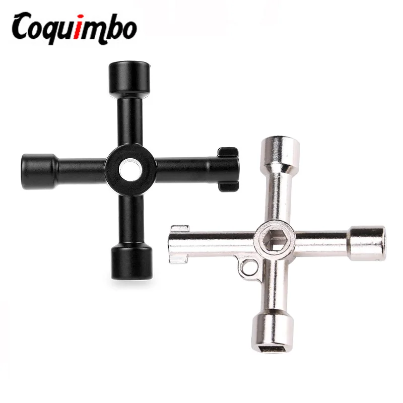 Universal Cross Key Multi-functional Square Wrench Tool for Elevator Electrical Cupboard Box Cabinet Key Plumber Keys
Universal Cross Key Multi-functional Square Wrench Tool for Elevator Electrical Cupboard Box Cabinet Key Plumber Keys