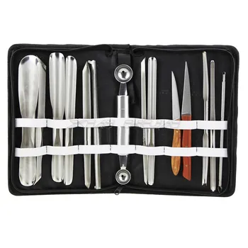 1 Set 14Pcs Portable Useful Vegetable Fruit Essential Carving Tool Large fruit chisel carving knife
1 Set 14Pcs Portable Useful Vegetable Fruit Essential Carving Tool Large fruit chisel carving knife