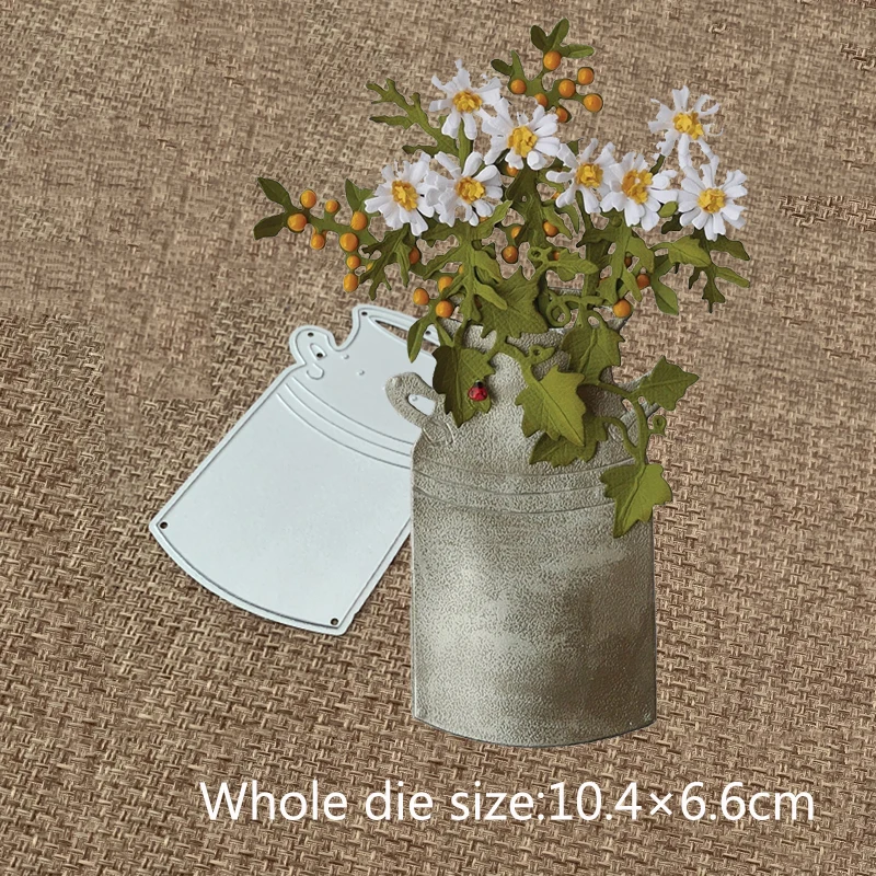 New Design Craft Metal Cutting Dies cut die new Flower pot Scrapbooking Album DIY Paper Card Craft Embossing Die Cuts
New Design Craft Metal Cutting Dies cut die new Flower pot Scrapbooking Album DIY Paper Card Craft Embossing Die Cuts