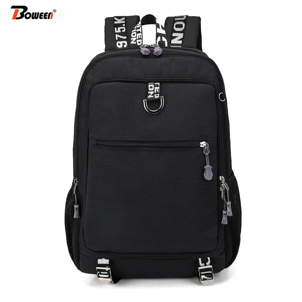 Teens Men Backpack Usb Charging Laptop Back Pack Large Capacity Preppy Bagpack for School Bags Teenage Boys Backbag Black Oxford
Teens Men Backpack Usb Charging Laptop Back Pack Large Capacity Preppy Bagpack for School Bags Teenage Boys Backbag Black Oxford