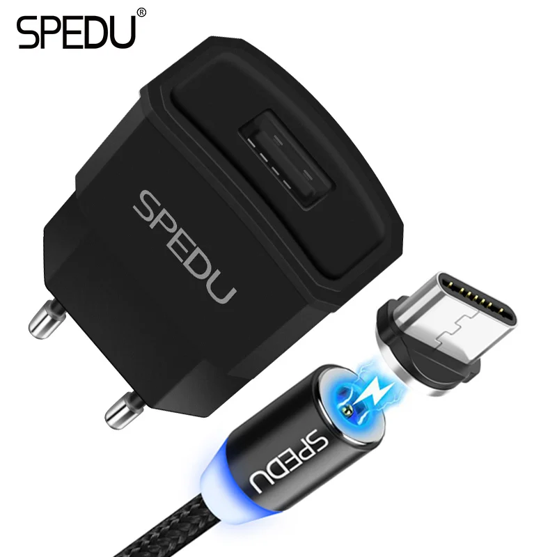 SPEDU Mobile Phone Charger 5V1A USB Travel Charger Portable Wall Adapter EU Plug Magnet USB Charger Fast Charging Magnetic cable
SPEDU Mobile Phone Charger 5V1A USB Travel Charger Portable Wall Adapter EU Plug Magnet USB Charger Fast Charging Magnetic cable