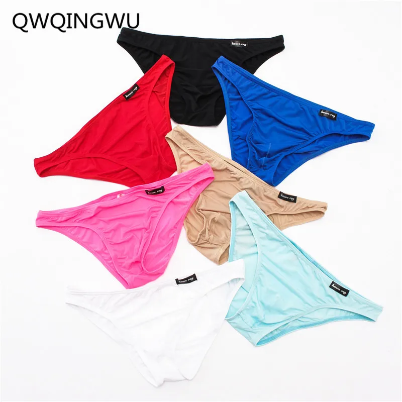7PCS/Lot Men Sexy Transparent Briefs Bikini Tangas Men's Low Waist Ultra Thin Underwear Smooth ice silky Brief Gay Men Underwear
7PCS/Lot Men Sexy Transparent Briefs Bikini Tangas Men's Low Waist Ultra Thin Underwear Smooth ice silky Brief Gay Men Underwear