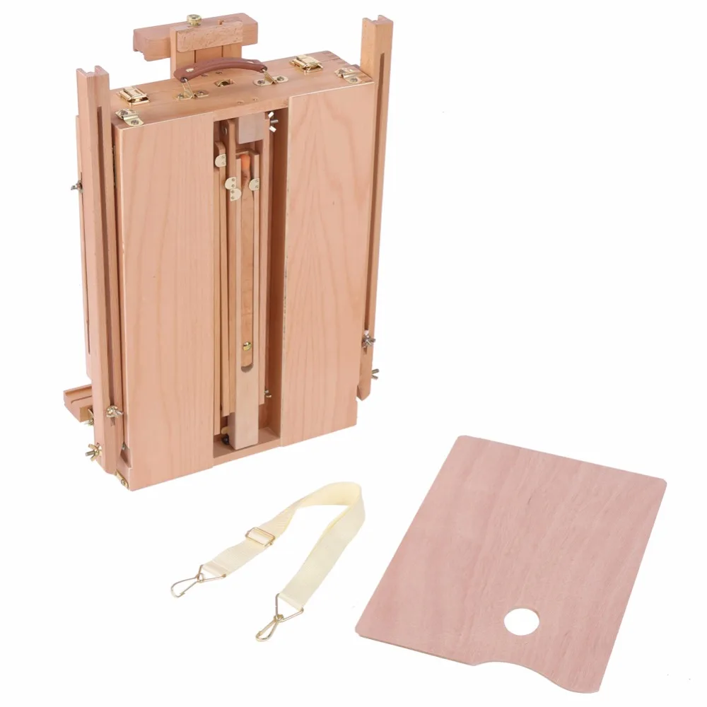 Large Size Wooden Table Painting Easel Sketch Box Portable Folding Artist Painters Tripod Eco-friendly and Durable
Large Size Wooden Table Painting Easel Sketch Box Portable Folding Artist Painters Tripod Eco-friendly and Durable