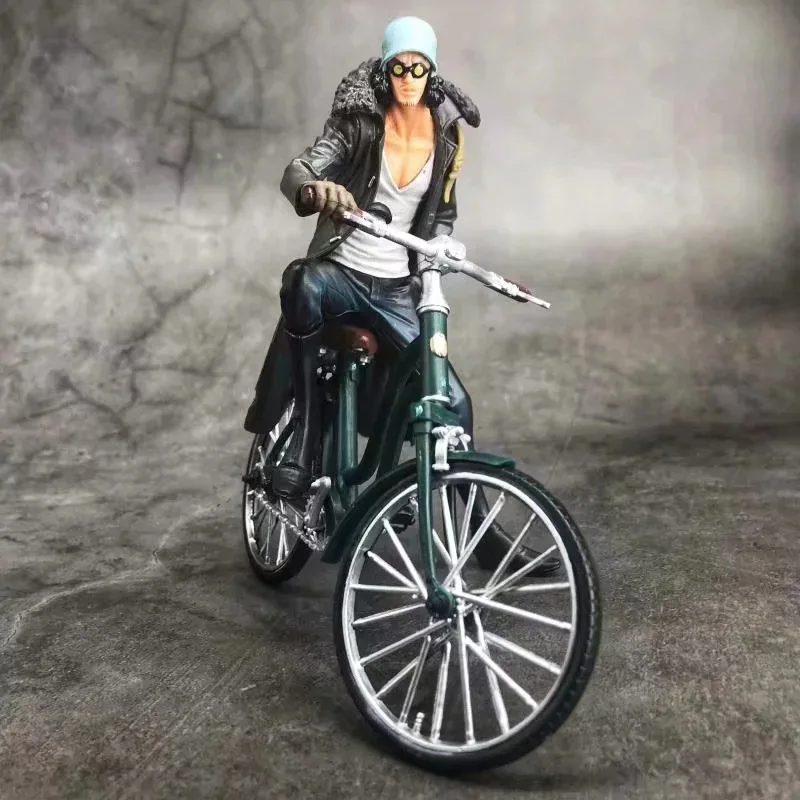 Anime ONE PIECE Naval Headquarters Kuzan Ride a bicycle Group vertical PVC Action Figure Model Toys 15cm
Anime ONE PIECE Naval Headquarters Kuzan Ride a bicycle Group vertical PVC Action Figure Model Toys 15cm