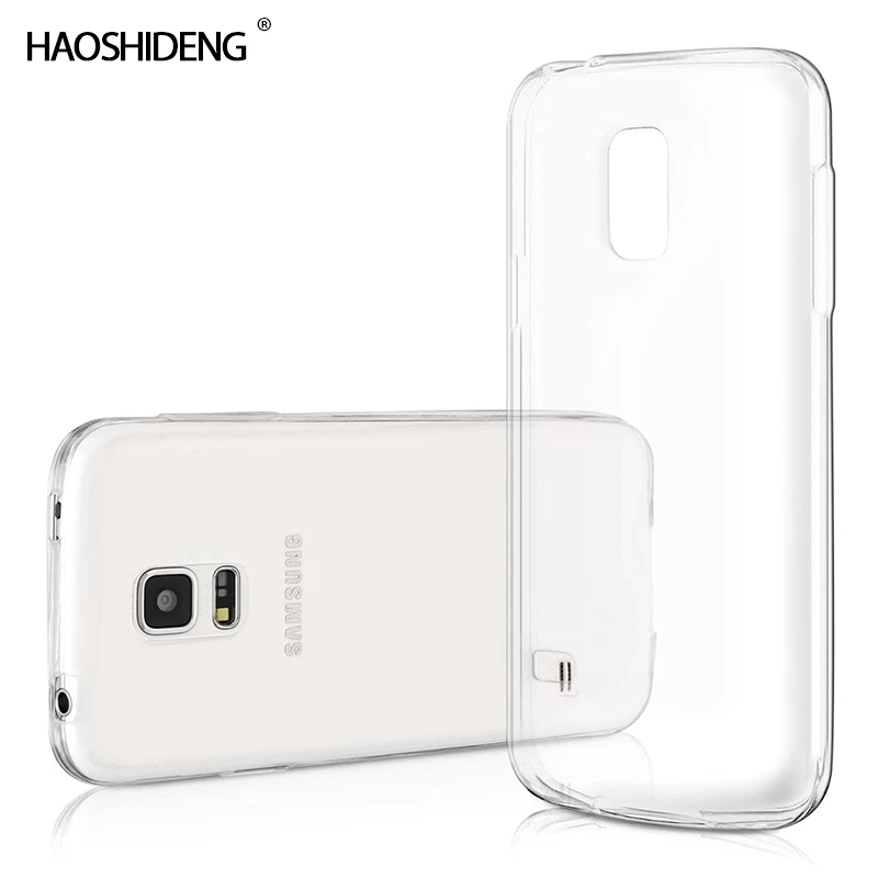 Чехол для samsung Galaxy S5 Mini TPU Силиконовый прочный прозрачный мягкий чехол mini G800F