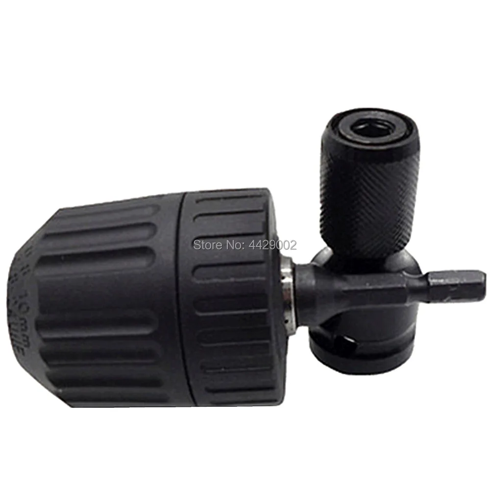 1/2" Drive to 1/4" Hex Shank Converter Impact Wrench Quick Release Chuck w/ 3/8"x 24 UNF Thread Keyless Drill Chuck Converter
1/2" Drive to 1/4" Hex Shank Converter Impact Wrench Quick Release Chuck w/ 3/8"x 24 UNF Thread Keyless Drill Chuck Converter