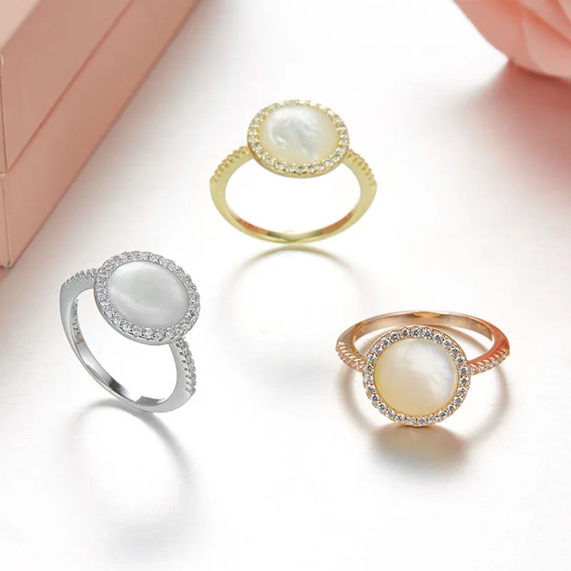 SLJELY 925 Sterling Silver Jewelry Elegant Micro Cubic Zirconia Shell Ring Brand Design for Women Ladies Wedding Party Banquet
SLJELY 925 Sterling Silver Jewelry Elegant Micro Cubic Zirconia Shell Ring Brand Design for Women Ladies Wedding Party Banquet