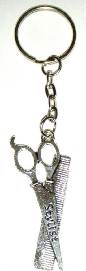 50PCS Fashion Vintage Silver Zinc Alloy Scissors And Comb Gifts Fit Key Chain Ring Key Chains Accessories Free Shipping A005
50PCS Fashion Vintage Silver Zinc Alloy Scissors And Comb Gifts Fit Key Chain Ring Key Chains Accessories Free Shipping A005