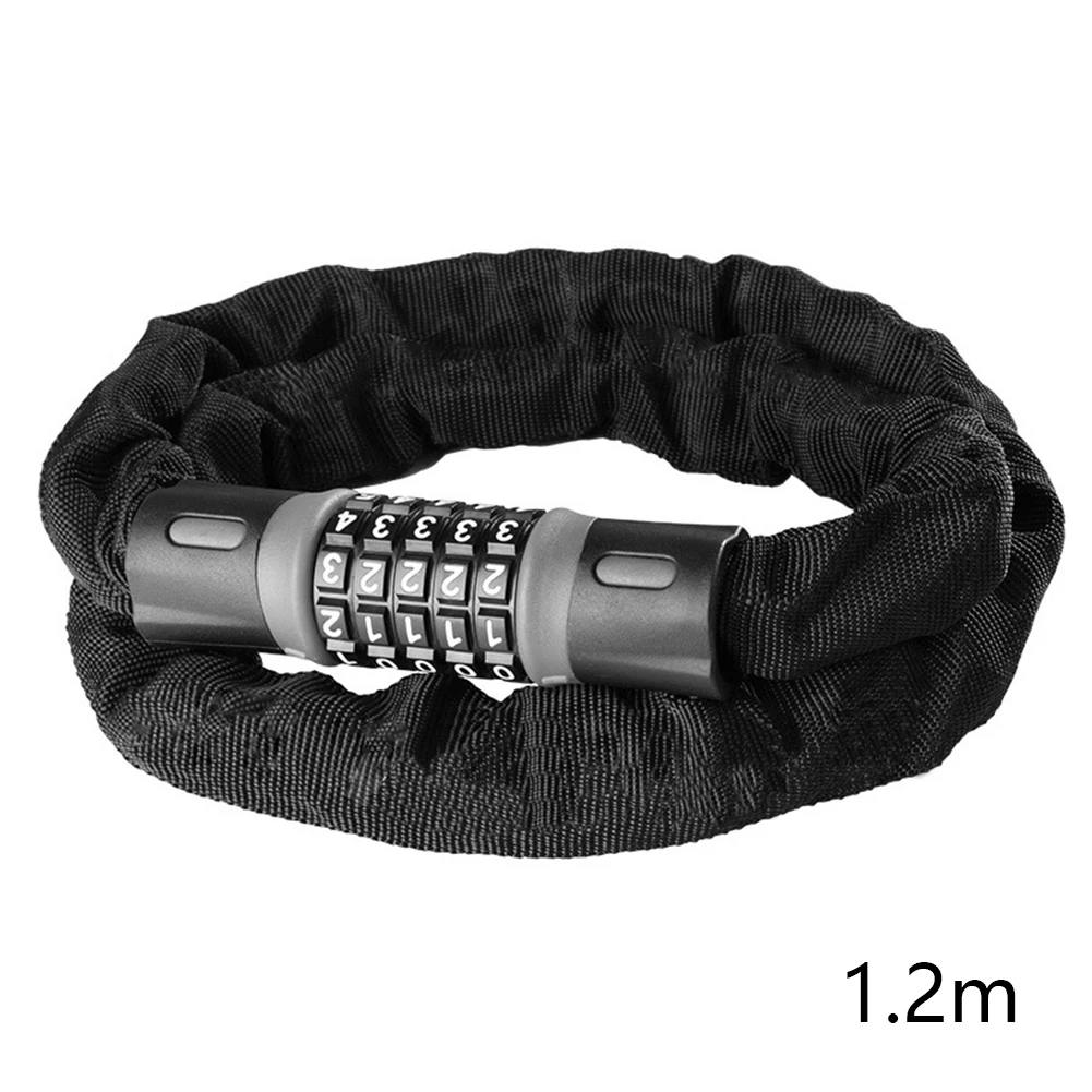 5-digit Combination Security Password Anti Theft Bicycle Chain Code Protective Cover Tool Boxes Motorcycle Grills Anti-scratch
5-digit Combination Security Password Anti Theft Bicycle Chain Code Protective Cover Tool Boxes Motorcycle Grills Anti-scratch