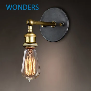 American country style copper head loft wall lamp bar light Industrial Lamp With Bulb For Home Decor
American country style copper head loft wall lamp bar light Industrial Lamp With Bulb For Home Decor