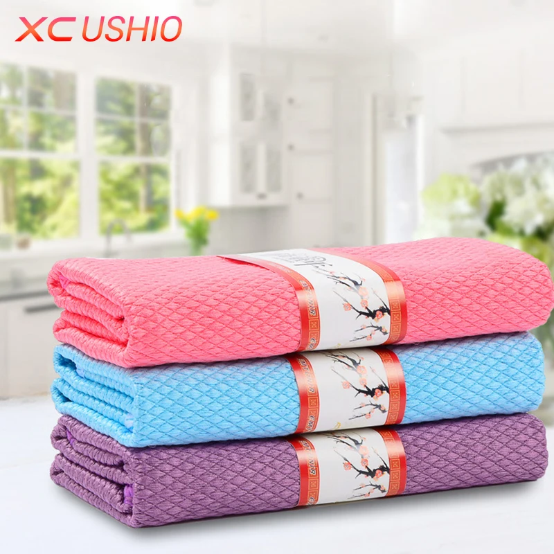 3pcs/lot Household Glass Window Cleaning Cloth Kitchen Absorbent Dishcloth Cleaning Rags Kitchen Washing Towel
3pcs/lot Household Glass Window Cleaning Cloth Kitchen Absorbent Dishcloth Cleaning Rags Kitchen Washing Towel