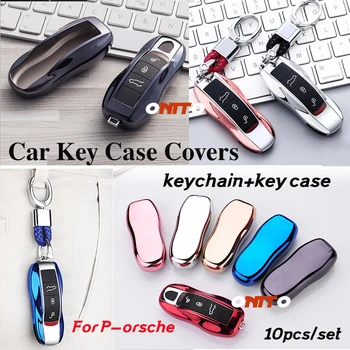 Car Styling 10PCS Remote 3 buttons TPU Car Key Case Covers Shell Key Bag keychain for P-orsche Boxster 986 981 996 911Panamera
Car Styling 10PCS Remote 3 buttons TPU Car Key Case Covers Shell Key Bag keychain for P-orsche Boxster 986 981 996 911Panamera