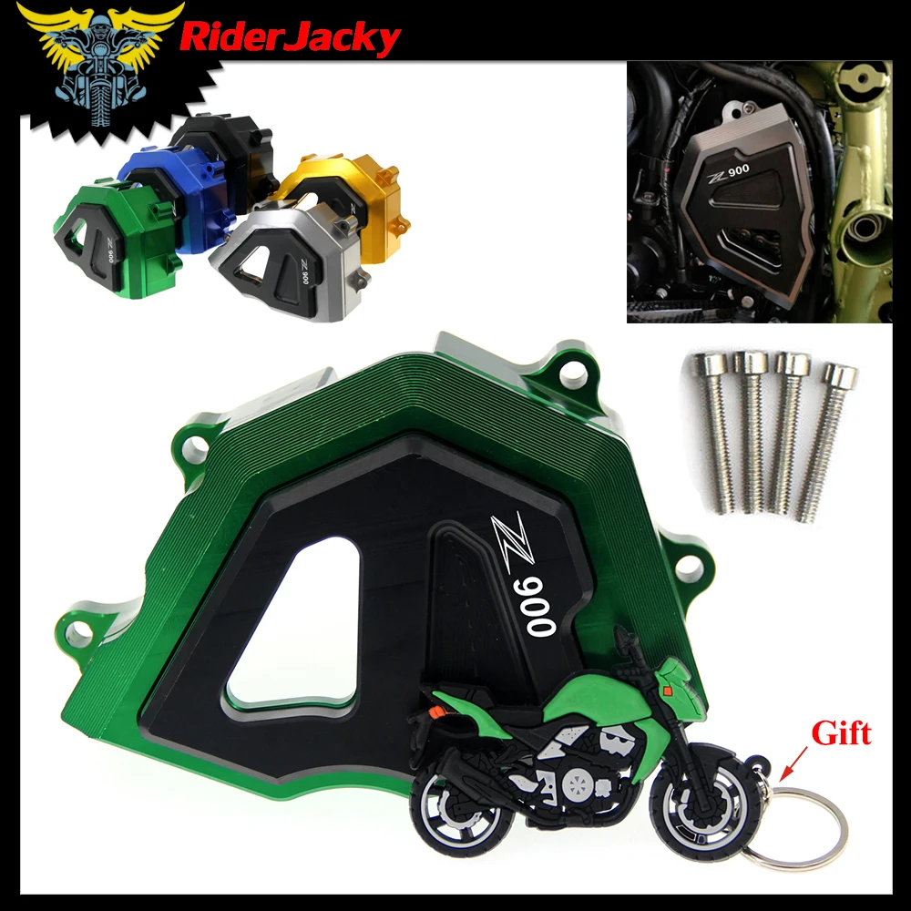 Green Black Motorcycle CNC Aluminum Front Sprocket Cover Chain Guard Crash Protector Slider for Kawasaki Z900 Z 900 2017 2018
Green Black Motorcycle CNC Aluminum Front Sprocket Cover Chain Guard Crash Protector Slider for Kawasaki Z900 Z 900 2017 2018