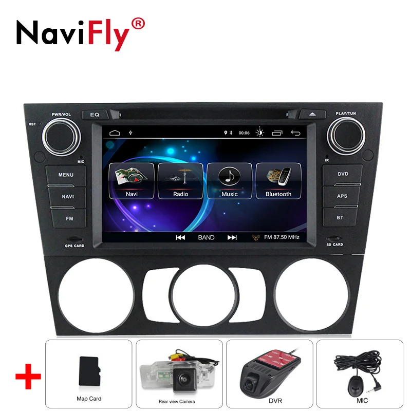 NaviFly car dvd radio player for BMW E90 E91 E92 E93 2005-2012 Android 8.1 1G+16G autoradio multimedia gps system WIFI BT CANBUS
NaviFly car dvd radio player for BMW E90 E91 E92 E93 2005-2012 Android 8.1 1G+16G autoradio multimedia gps system WIFI BT CANBUS