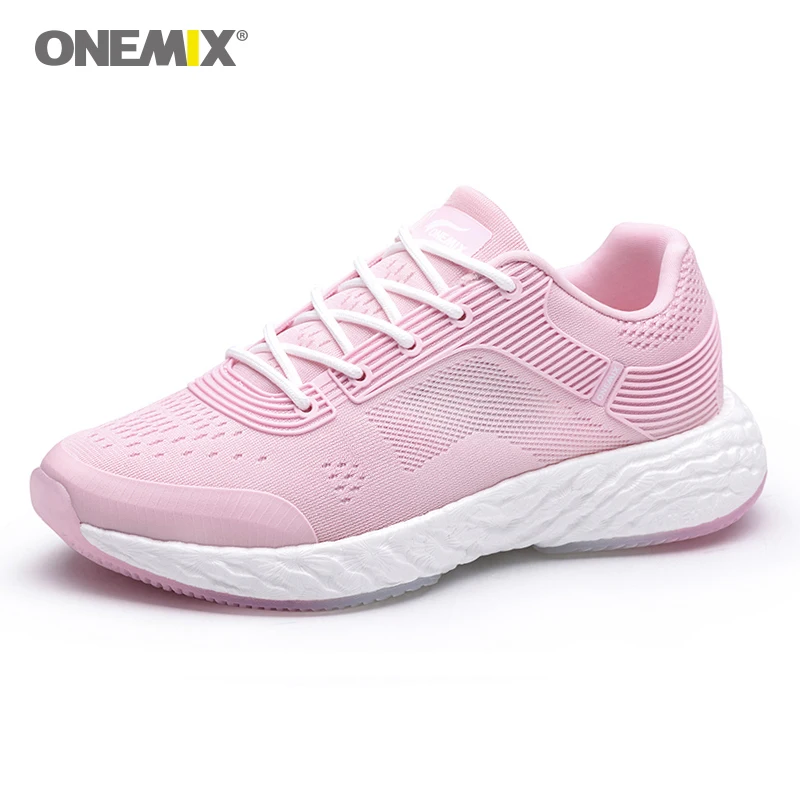 ONEMIX Running Shoes For Women High-tech Sneakers Energy Marathon Running Pink Boots Super Light Rebound Anti-skid Shoes
ONEMIX Running Shoes For Women High-tech Sneakers Energy Marathon Running Pink Boots Super Light Rebound Anti-skid Shoes